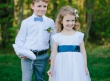 Cute Flower Girl Dress Birthday Party Dress 