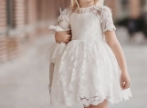 Cute Lace Flower Girl Dress Birthday Party Dress 