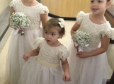 Cute Lace Flower Girl Dress Birthday Party Dress