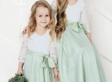 Cute Mint Green Flower Girl Dress Birthday Party Dress