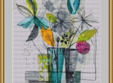 Floral Arrangement Cross Stitch Pattern