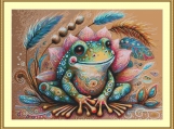 Frog Cross Stitch Pattern