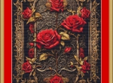 Gothic Roses Cross Stitch Pattern