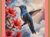 Hummingbird Cross Stitch Pattern