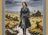 Lonely Walk Cross Stitch Pattern