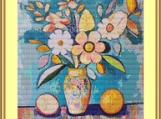 Oranges And Lemons Cross Stitch Pattern