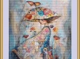 Parasol Cross Stitch Pattern