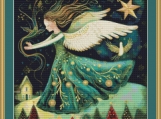 Angel 1 Cross Stitch Pattern