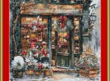 Christmas Shop 2 Cross Stitch Pattern