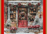 Christmas Shop 3 Cross Stitch Pattern