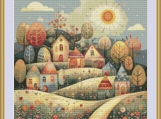 Dreamy Landscape 2 Cross stitch Pattern