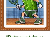 Pickleball Retirement Magnet