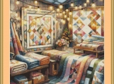 Quilt Market 3 Cross stitch Pattern