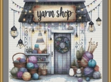 Yarn Shop 3 Cross Stitch Pattern