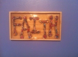 Faith -Multi Colored Small Wall Hanging