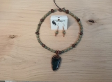 Bloodstone Necklace set