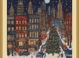 Christmas In The City 6 Cross Stitch Pattern