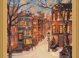 Christmas In The City 3 Cross Stitch Pattern