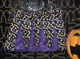 Halloween candy gummy worms shoulder bag
