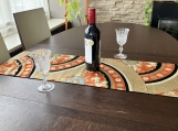 Japanese Style Silk Table Center PTC010