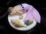 Mermaid figurine / cake topper