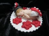 Minnie mouse baby figurine / cake topper