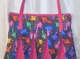 Psychedelic mushroom shoulder bag