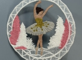 Enchanted Ballerina in Lace Circle