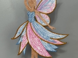 Enchanted Butterfly Fairy in Soft Pastels