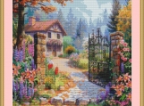 Garden Gate 25 Cross Stitch Pattern