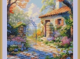 Garden Gate 4 Cross Stitch Pattern