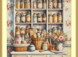 Grandma's Pantry 1 Cross Stitch Pattern