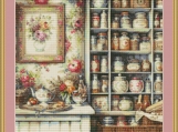 Grandma's Pantry 4 Cross Stitch Pattern