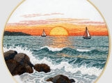 20cm Cross Stitching Kit | Sea