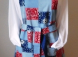 Bandana Pattern Reversible Apron