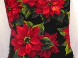Christmas Poinsettia Pillow Cover - CP101
