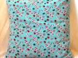 Flannel Candy Cane Christmas Pillow Cover  CC101