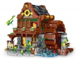 Medieval Water Mill | Unique No-Name Building Blocks