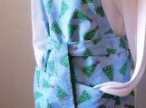 Reversible Christmas Trees Apron
