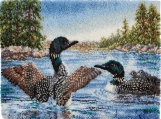 Rug Hooking Kits (Printed Canvas) | Ducks in Water