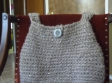 Boho Chic Retro Hobo Style Bag/Tote..hand crocheted