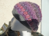 Crochet Slouchie Beanie Hat 