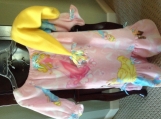 Disney Princess Fleece Gown amid Nightcap 