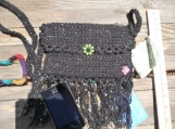 Sparkles Galore! Crochet Cross Body Bag