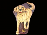 Golden Retriever Puzzle box