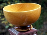 Turned wood Sugar Maple Fruit Bowl