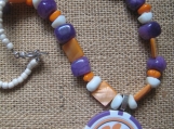 Clemson Fans Poker Chip Necklace Tailgating Fun