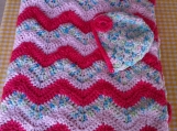 preemie baby blanket with hat