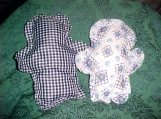 CALLIE'S SET OF 2 BABIES FIRST SOFT CLOTH DOLLS BLUES GINGHAM SO CUTE 