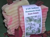 Rose Petal Handmade Soap-3 Lil Indians 